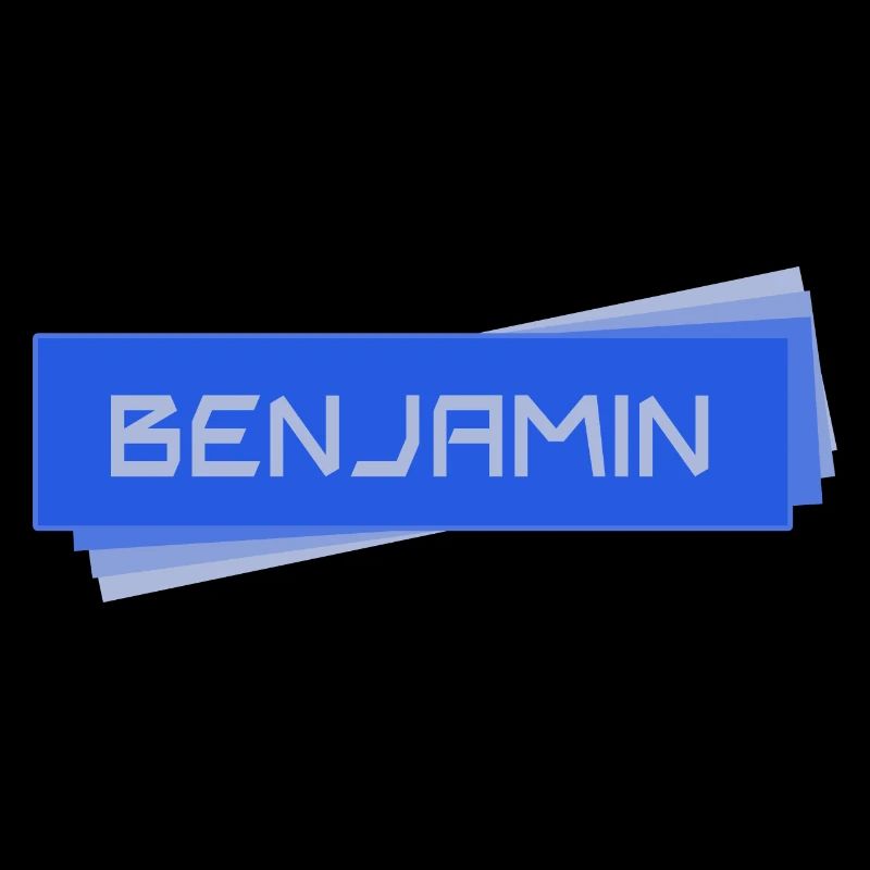 Nameplate Benjamin
