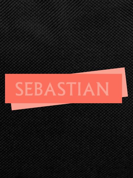 Schild SEBASTIAN Sebastian