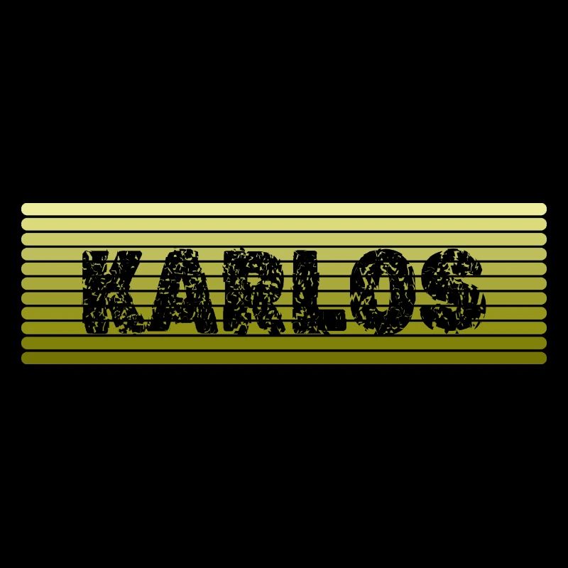 Retro Name Karlos