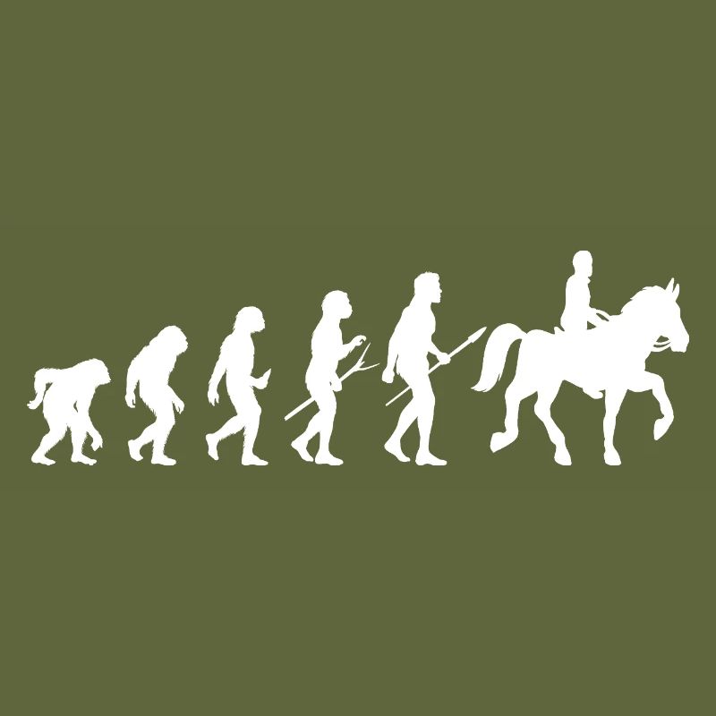 Reiten Evolution Pferde