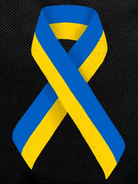 Ukrainian Band Ribbon Flag Ukraine