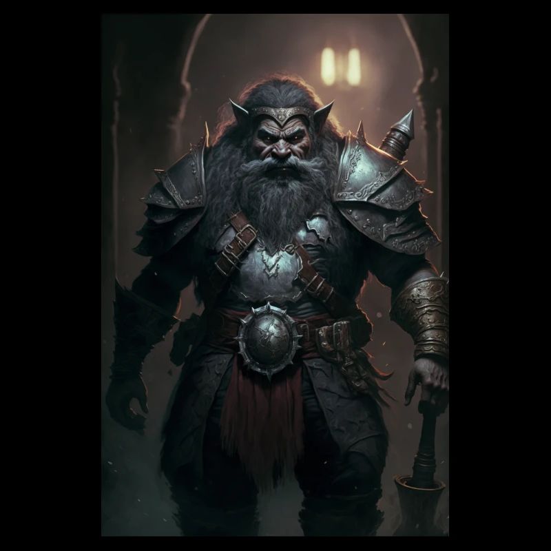 Inspired Dwarf Warrior