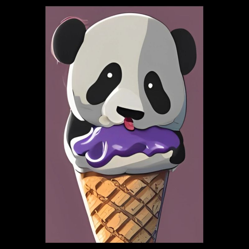 Ice cream Panda