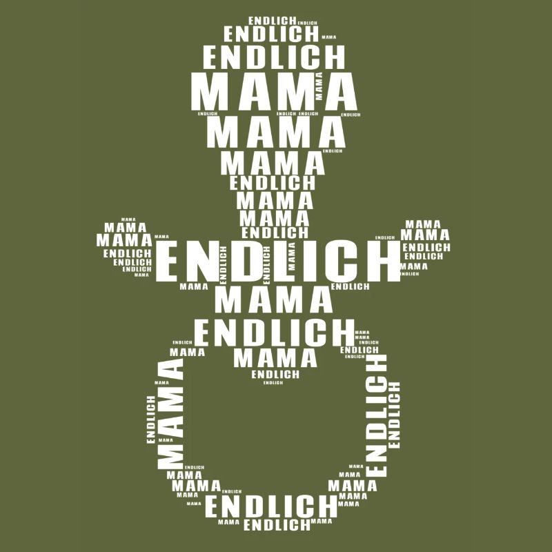 Mama Muttertag Geschenkidee Schwanger