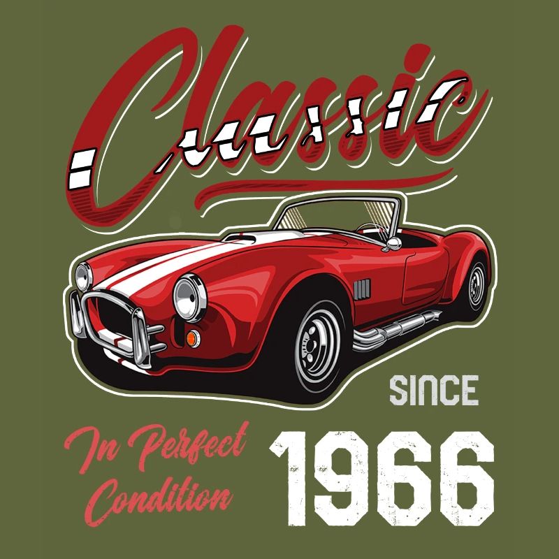 Ich bin nicht alt, ich bin ein Oldtimer Oldtimer Jahrgang 1966