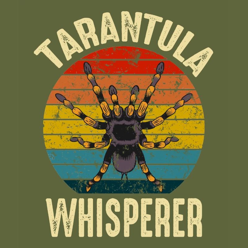 Tarantula Whisperer Retro Spider Owner