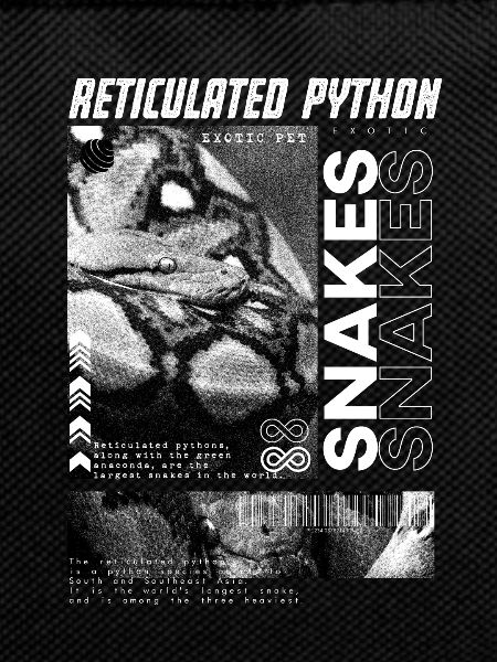 Reticulated Python Streetwear Reptile Keeper