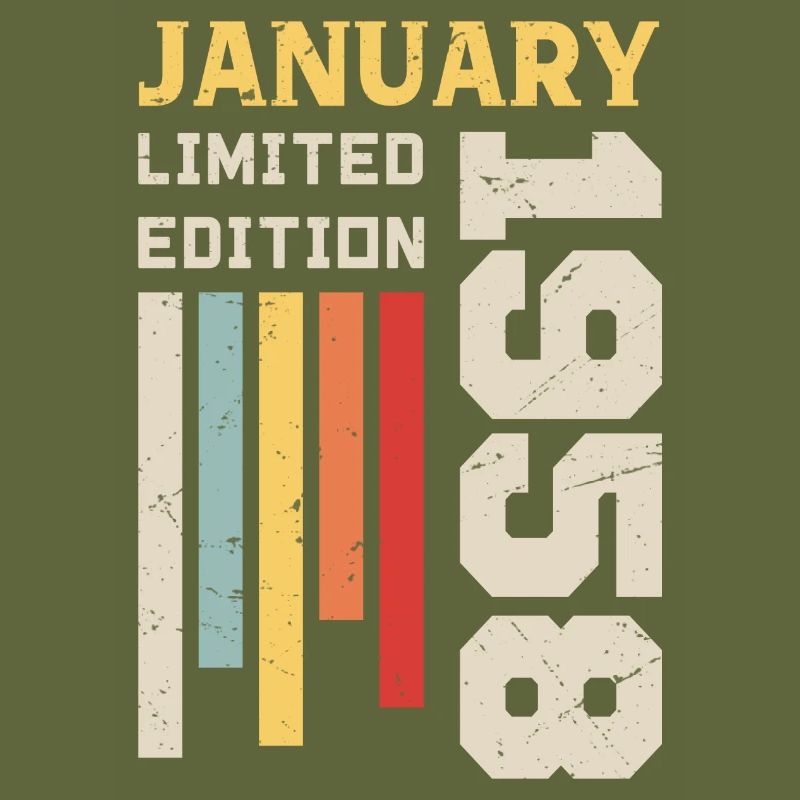 Januar 1958 - Januar 1958 Geburtstagsgeschenk