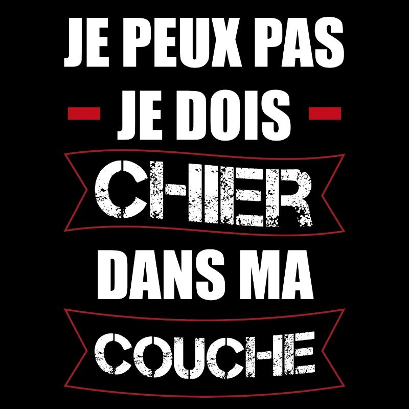 chier dans ma couche | cadeau beauf bébé
