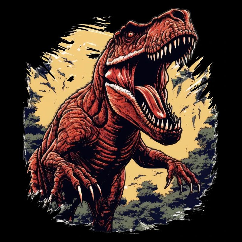 Dinosaurier Dino Fossil Carnivor Herbivor T-Rex