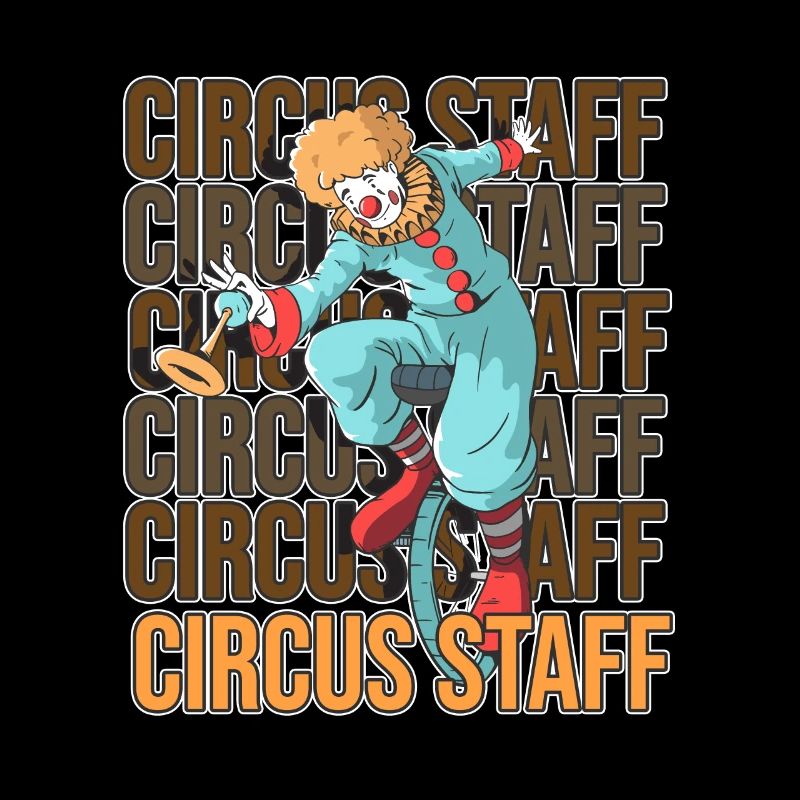 Circus Staff Ringmaster Carnival Clown