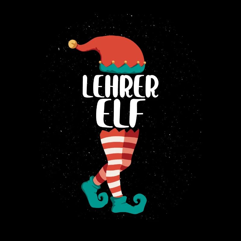 Weihnachts Elf Partnerlook Design Xmas Elfen