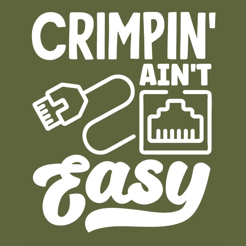 Crimpin' Ain’t Easy Network Admin