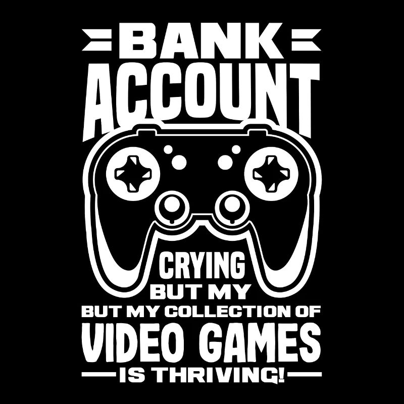 Compte bancaire pleurant, Collection de jeux vidéo