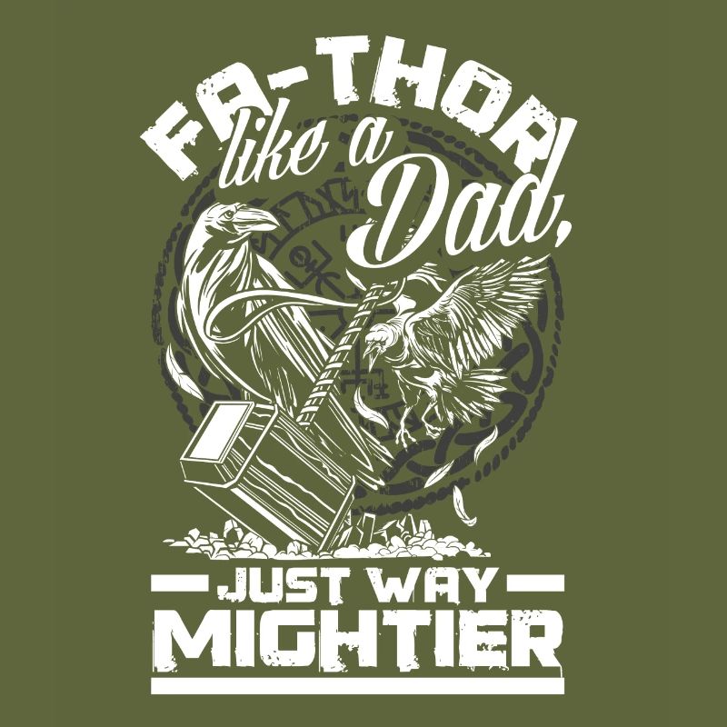 FA-THOR comme un père juste un Viking beaucoup plus puissant
