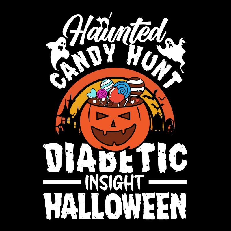 Haunted Candy Hunt Diabetic Insight Halloween