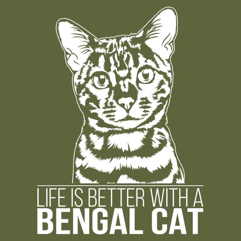 Bengal La vie de chat est meilleure Chats de chat Wilsigns