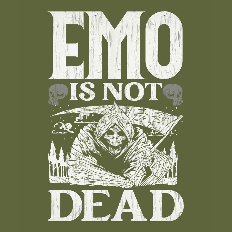 Emoticon Emo n’est pas mort Esthétique Emocore