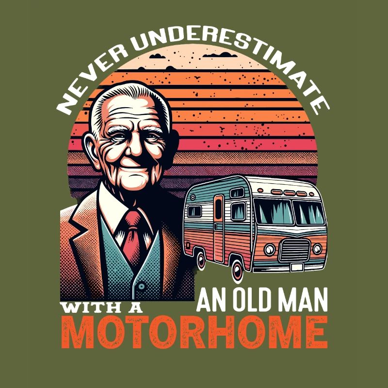 Never underestimate an old man with a motorhome