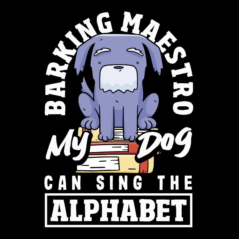 Melodic Pup Virtuoso Funny Alphabet Singing Dog