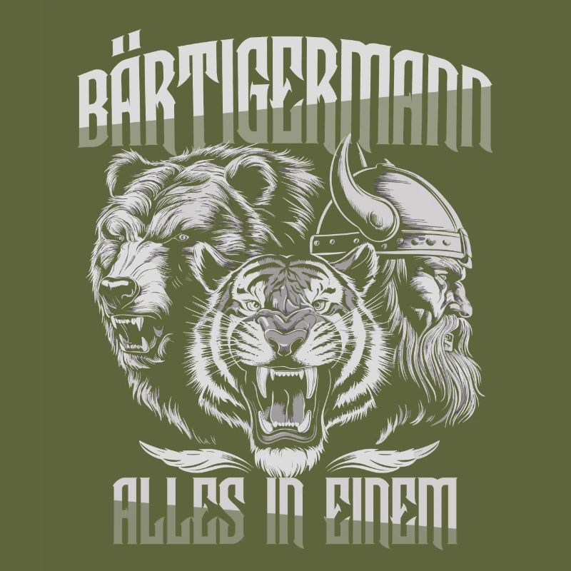 Bärtigermann alles in einem Wikinger