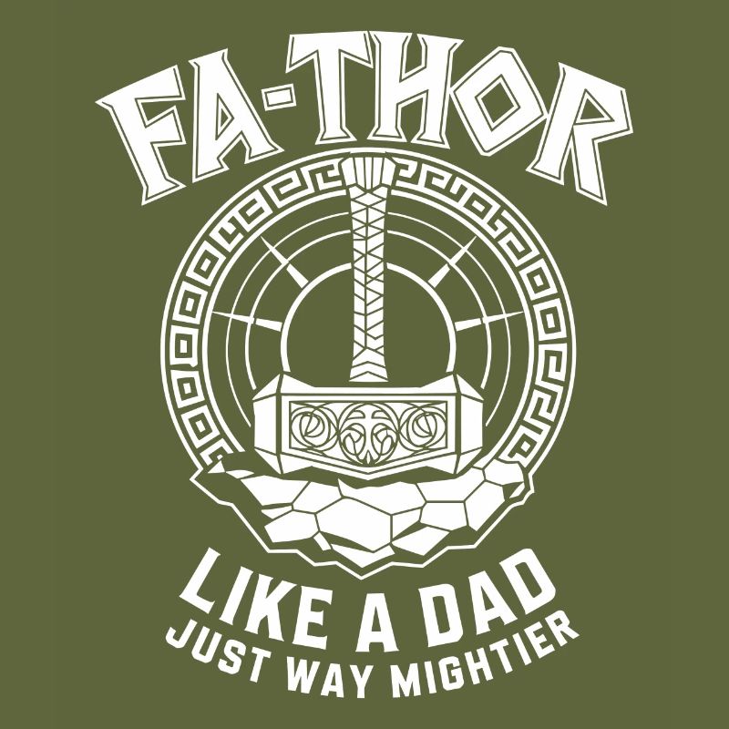 FA-THOR Comme un papa juste bien plus puissant Viking