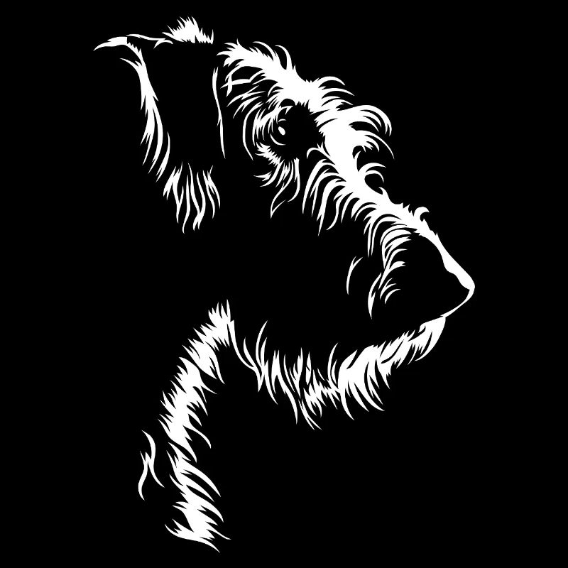 Irish Wolfhound Silhouette Hunde Windhund Wilsigns