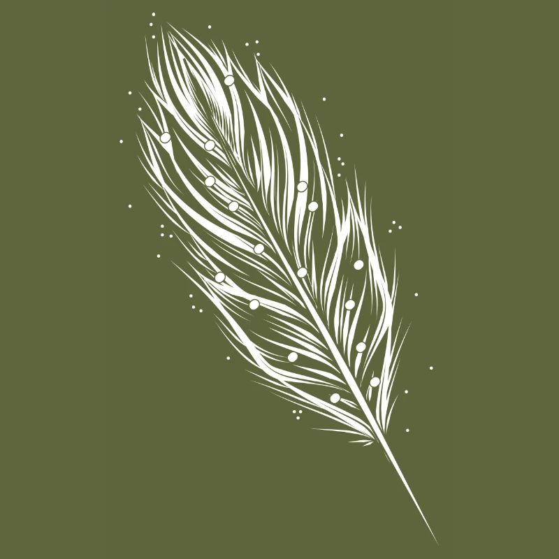 White feather