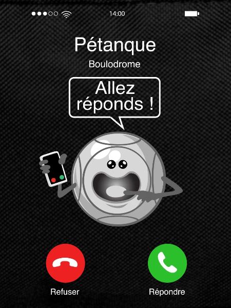 Petanque Anruf