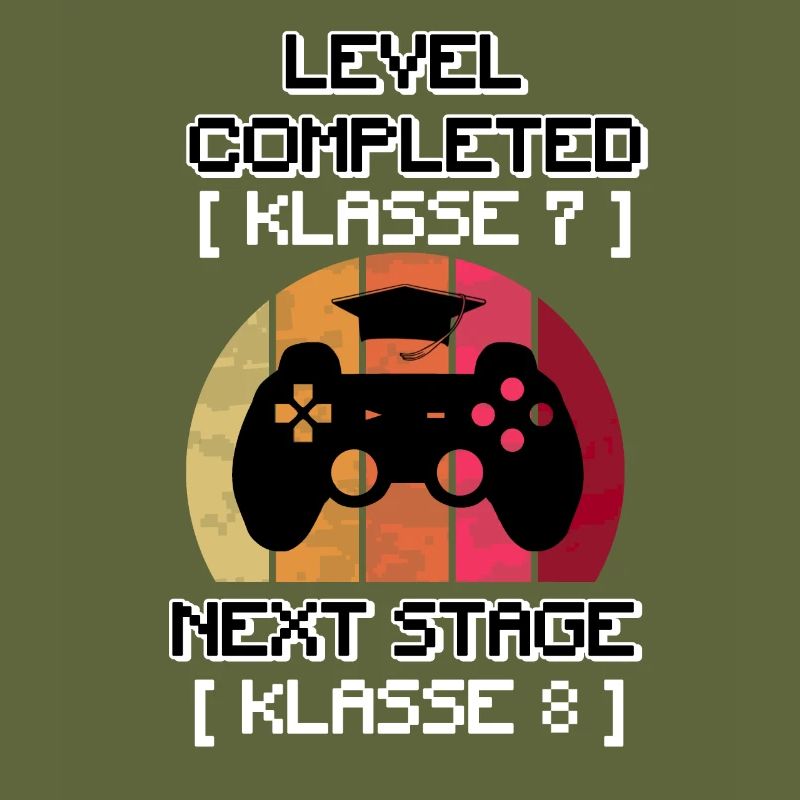 LEVEL COMPLETED KLASSE 7 auf 8 Next LvL der Schule