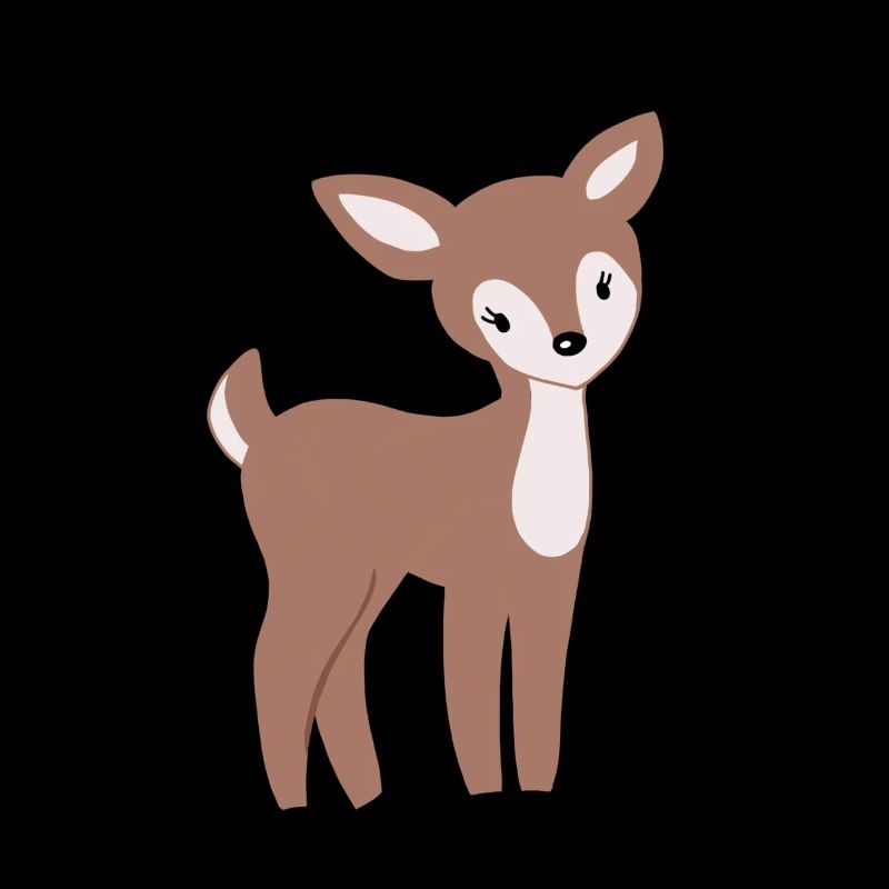 Süßes Rehkitz Bambi