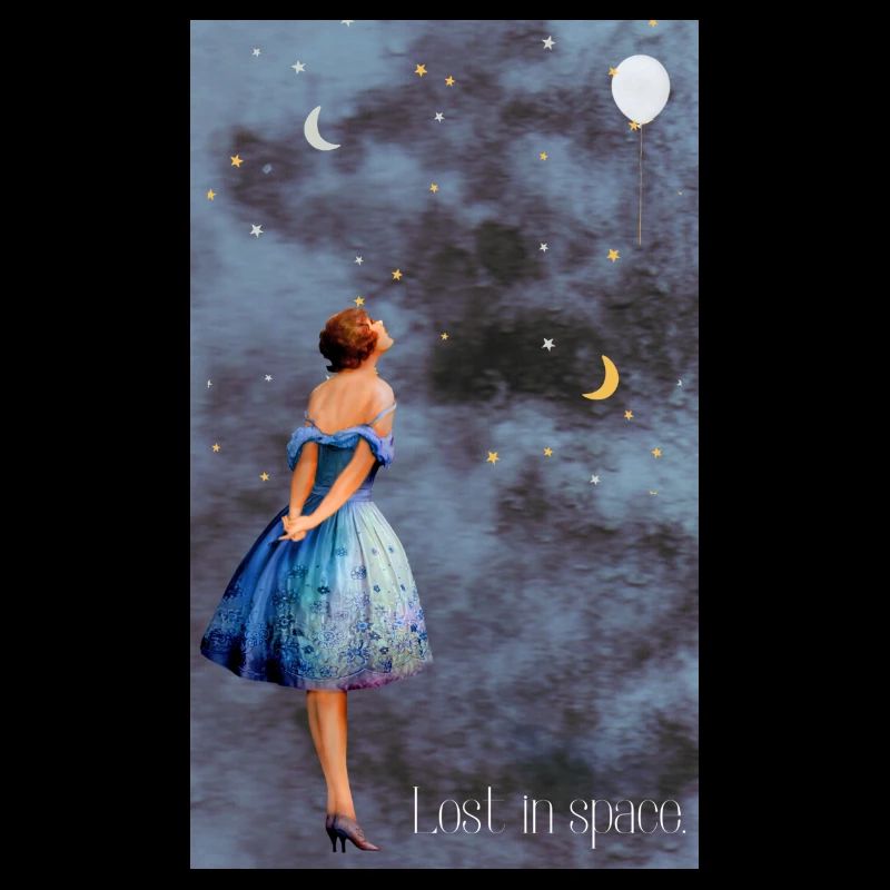 Allez dans l’espace.