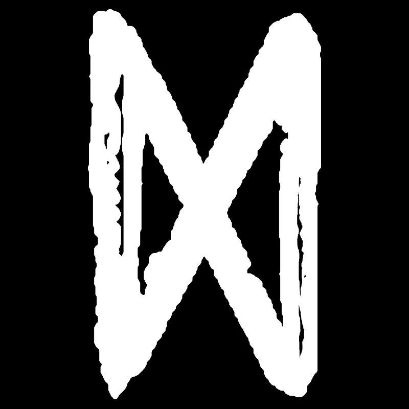Elder Futhark Rune Dagaz - Buchstabe D