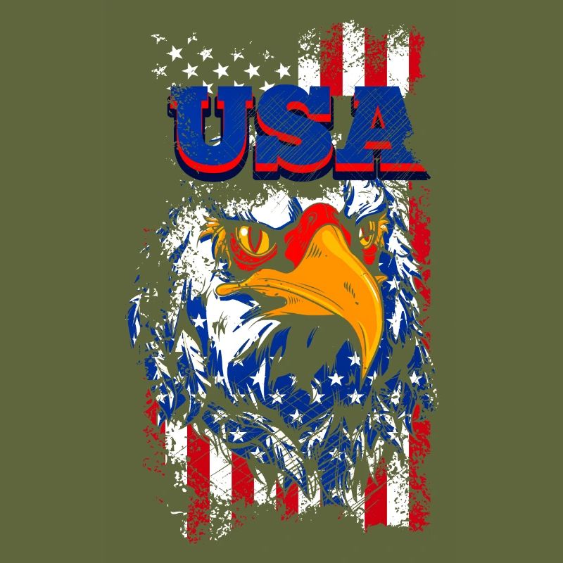 A Beautiful and Funny Eagle Design