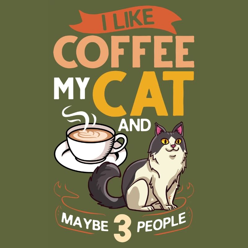 Coffee Cat Machine Kitten Cup Beans