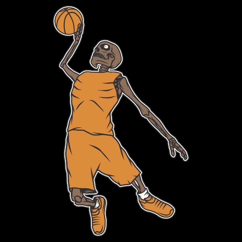 Basketballer Skelett