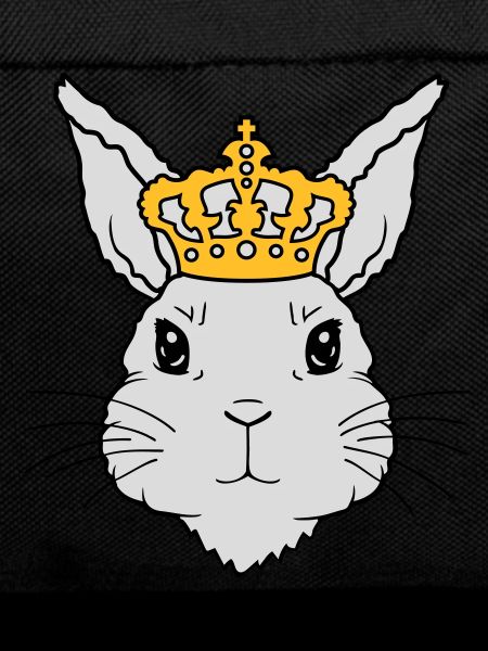 King Rabbit Crown Face