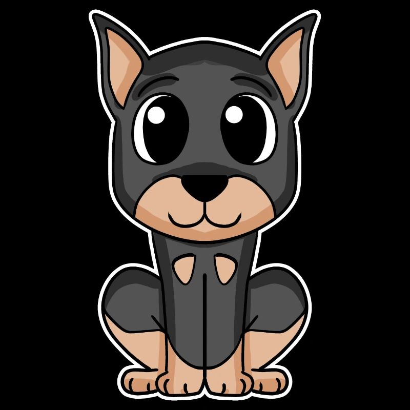 Dobermann Hund Hundebesitzer