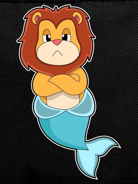 Lion Mermaid