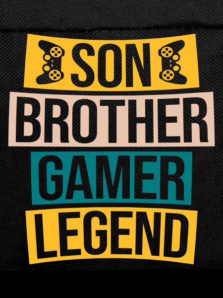 Son Brother Gamer Legend