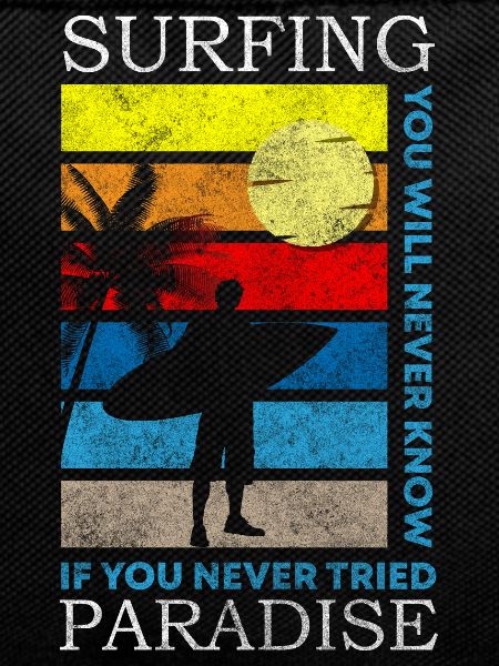 Surfer Surfergirl Windsurfing Board