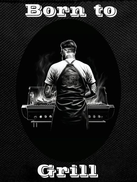 Born to Grill white