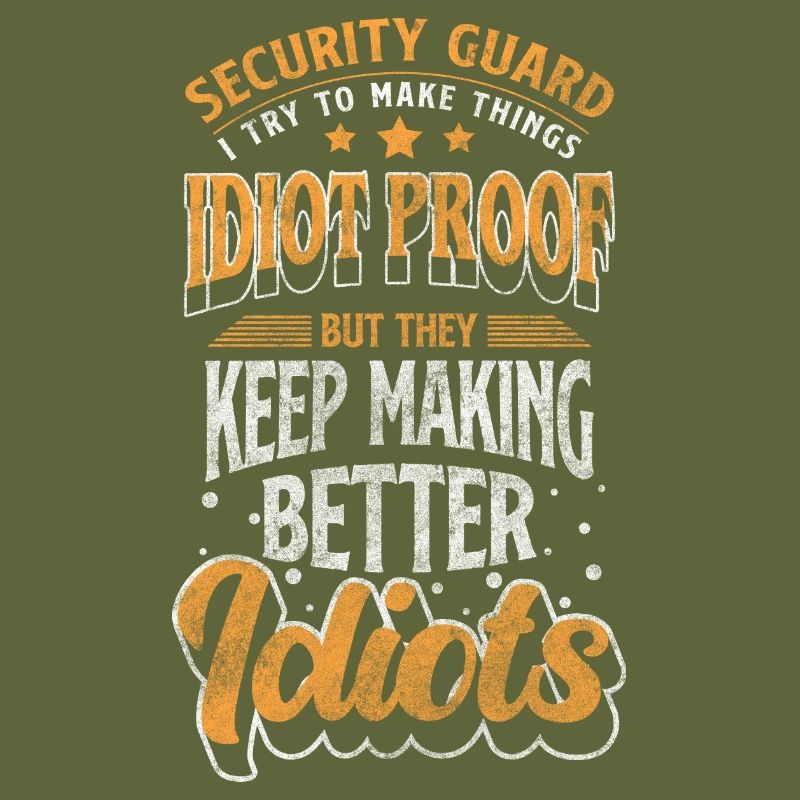 Security guard building night shift