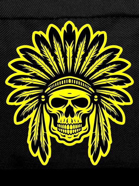 Apache Indianer Häuptling Totenkopf