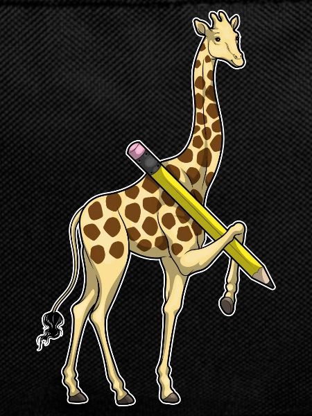 Giraffe Student Pencil School