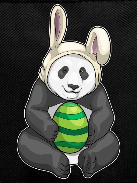 Panda Easter Bunny Ears