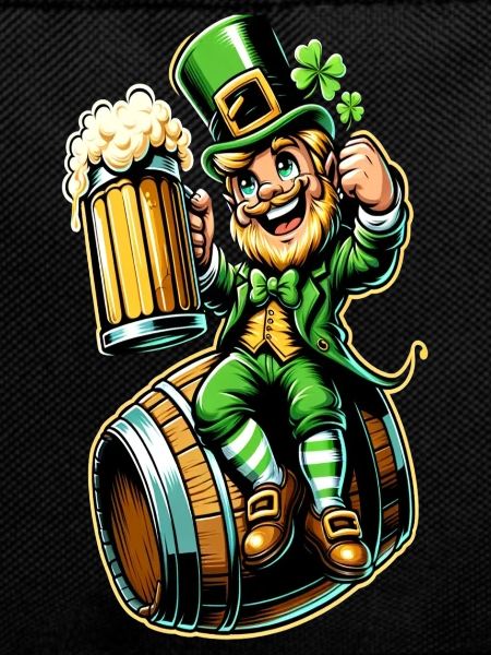 Beer Barrel Leprechaun (Irish Leprechaun)
