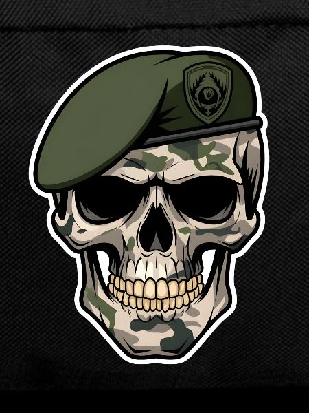 Military skull
