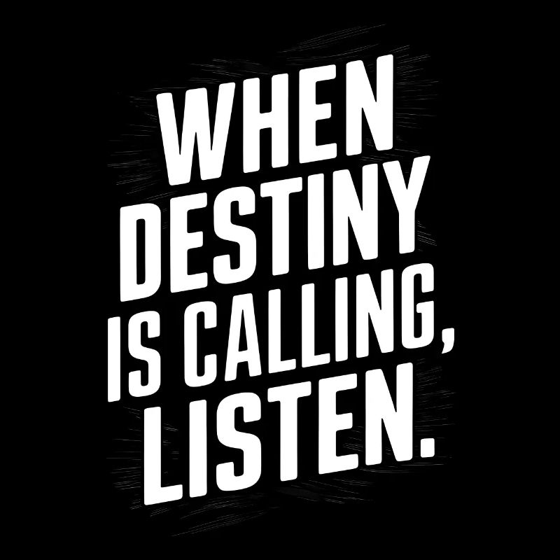 When destiy is calling listen