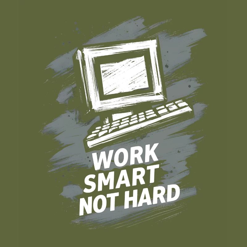 Computer Work smart not hard